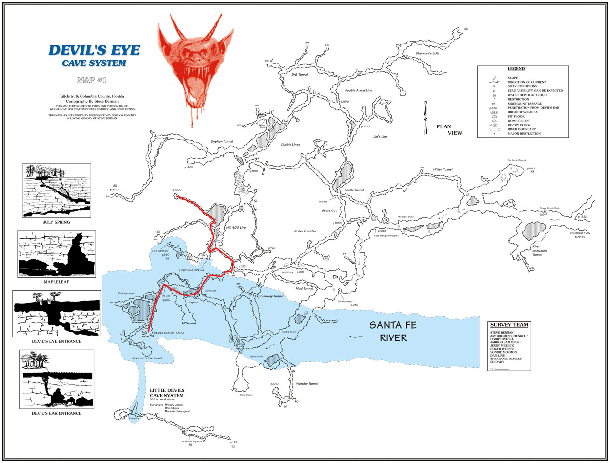 Ginnie Springs – Full Cave Class – Parallel Lines Ginnie Springs – Full Cave Class – Parallel Lines