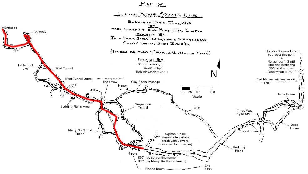 Little River – Full Cave Class – Shortcut & Mud Tunnels to the Florida Room